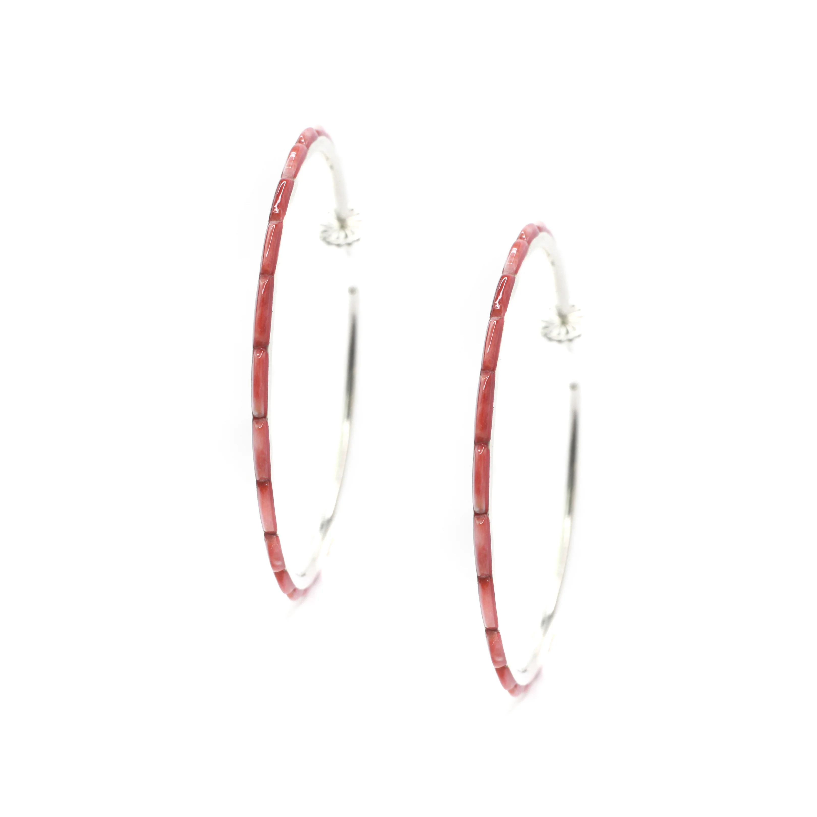 3"  Red Spiny Oyster Hoops