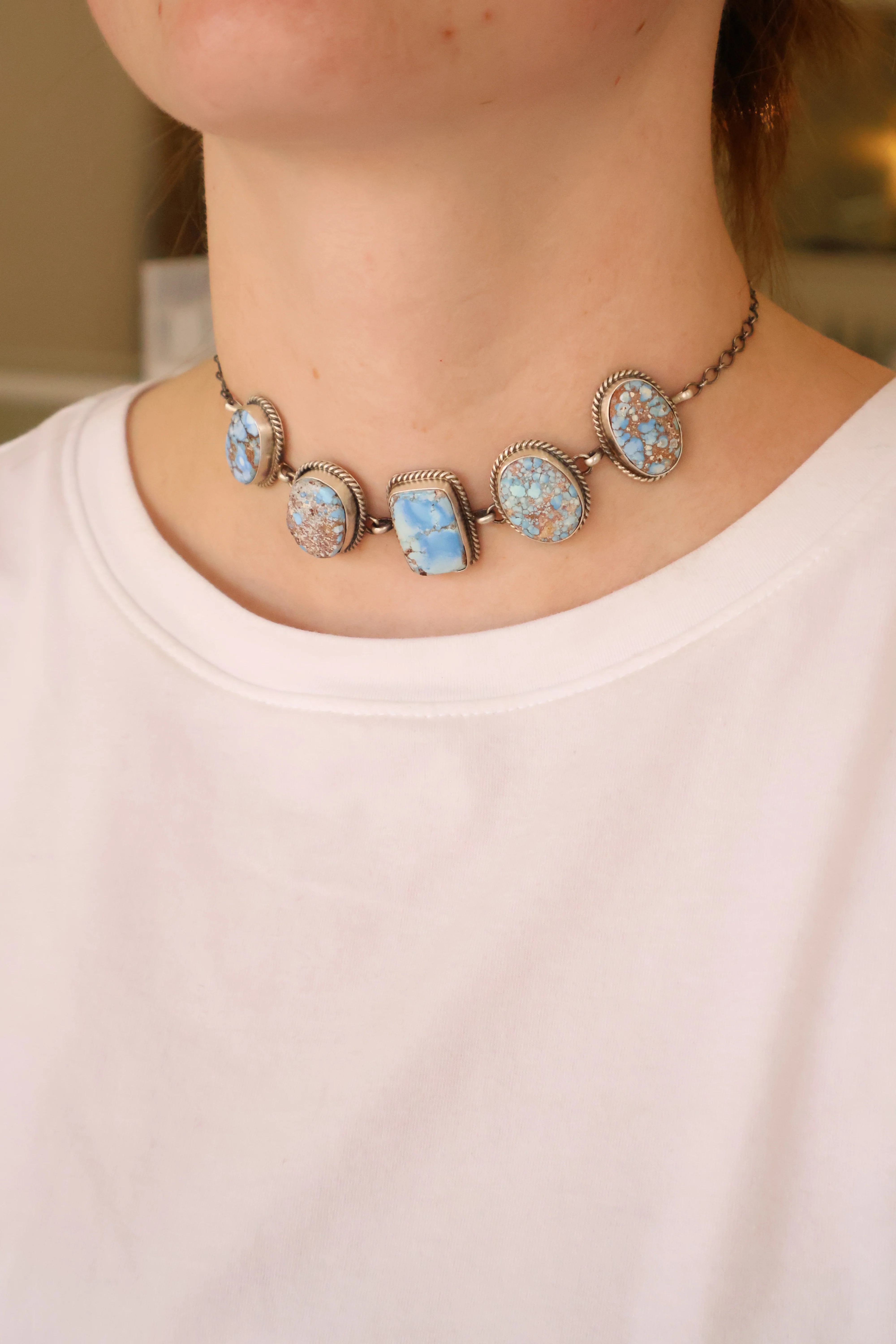 The Strickland- Golden Hills Turquoise - Image 2