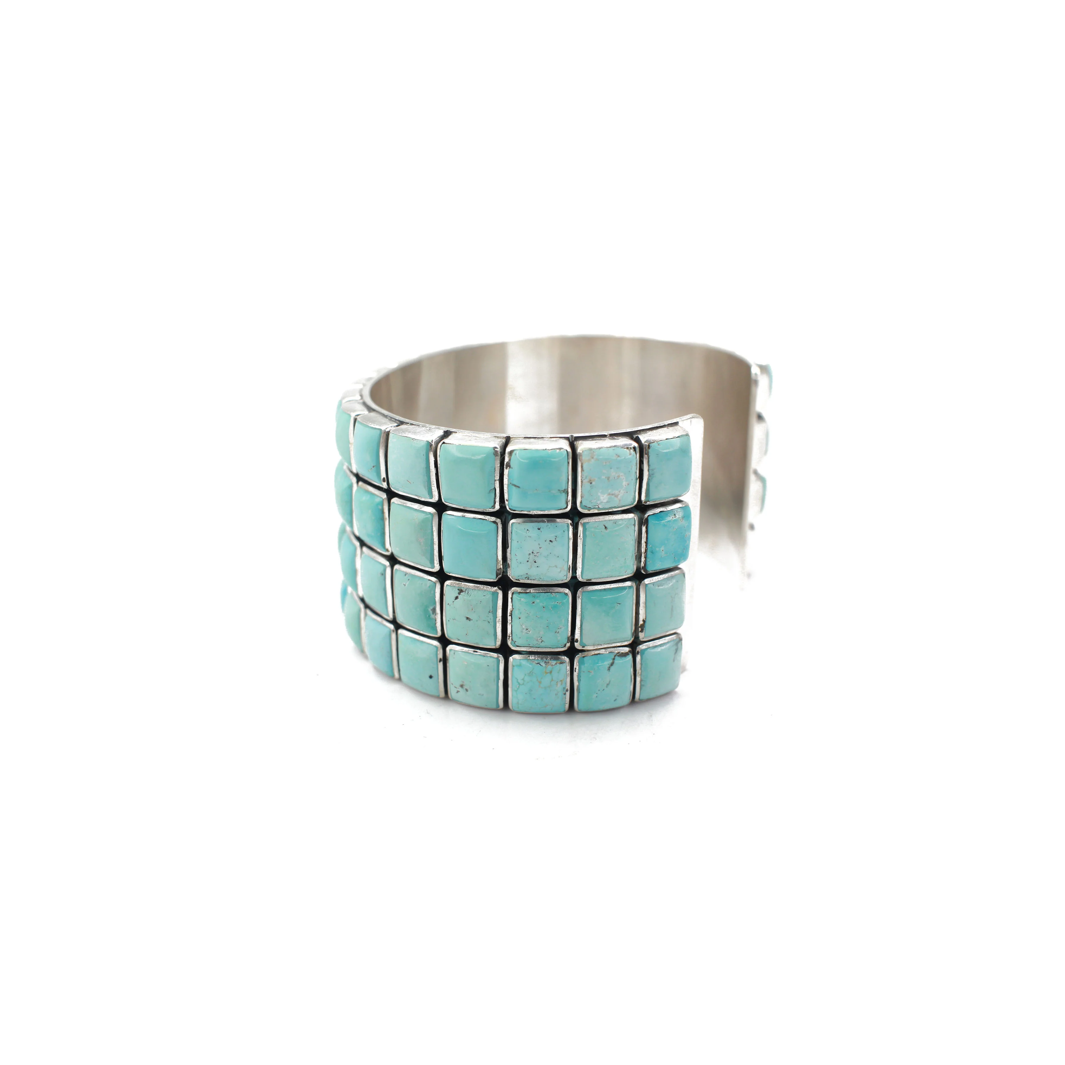 The Trish - 4 Row - Turquoise - Image 3