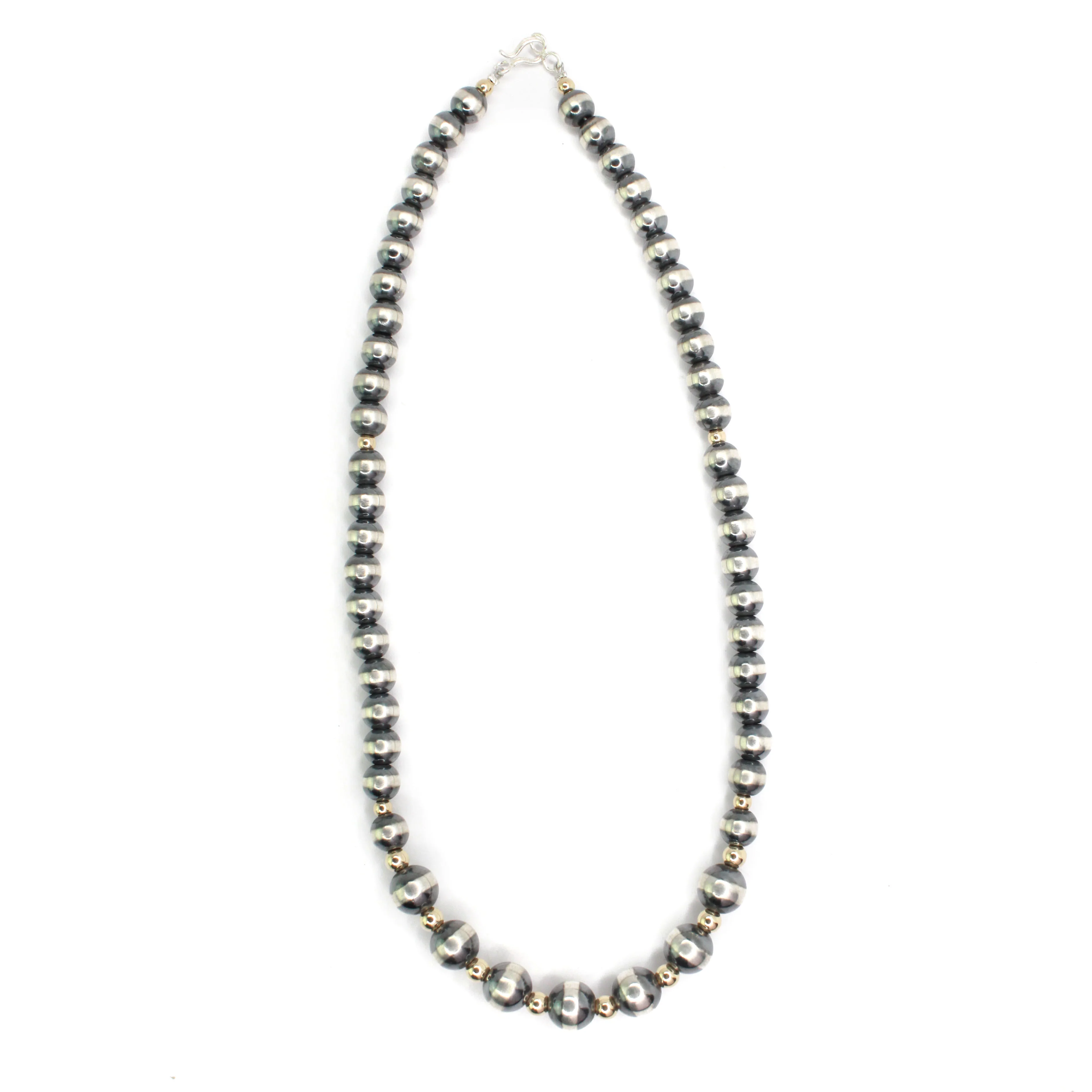 4-10mm Navajo Pearls- 14k Gold