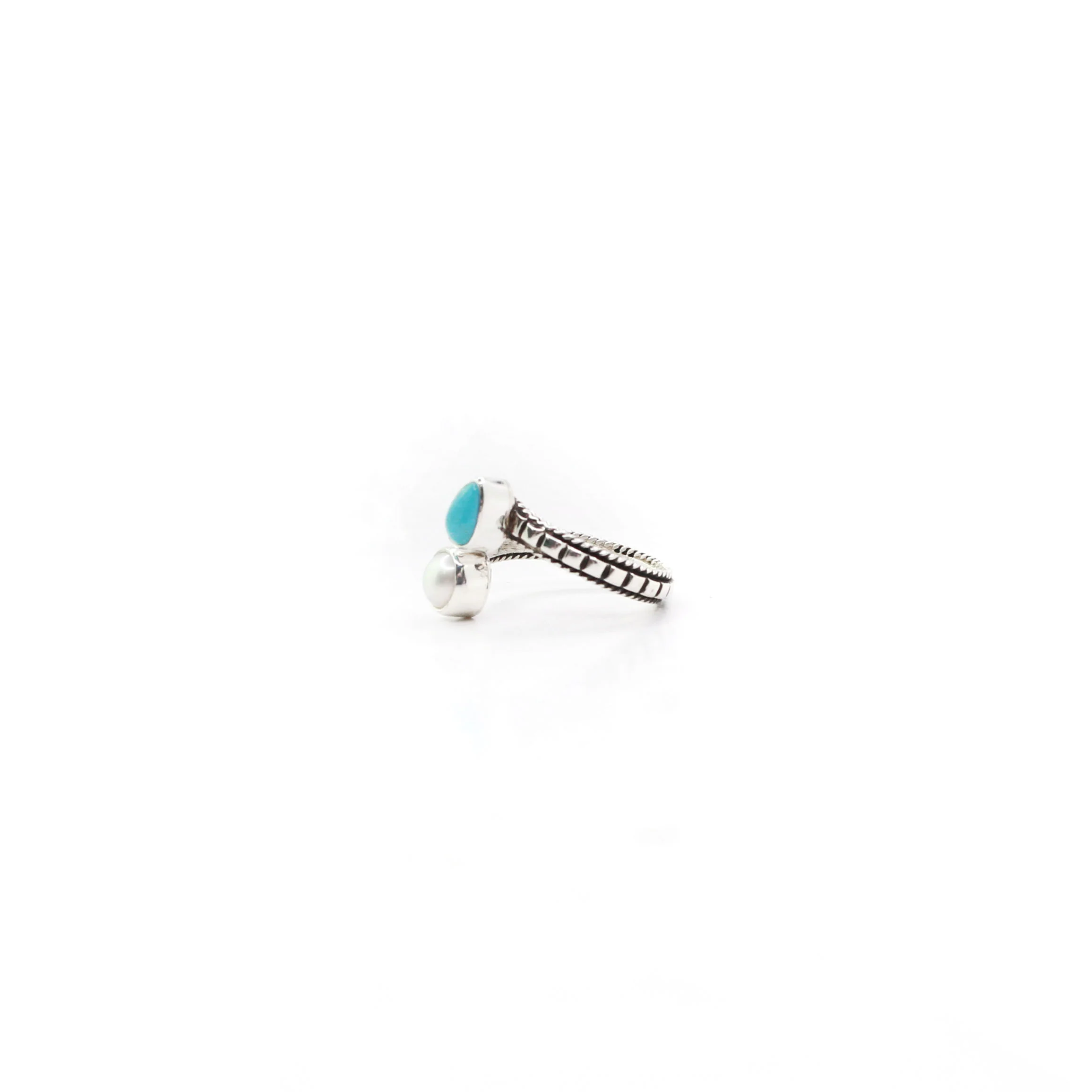 The Laiken- Turquoise and Fresh Water Pearl - Image 3