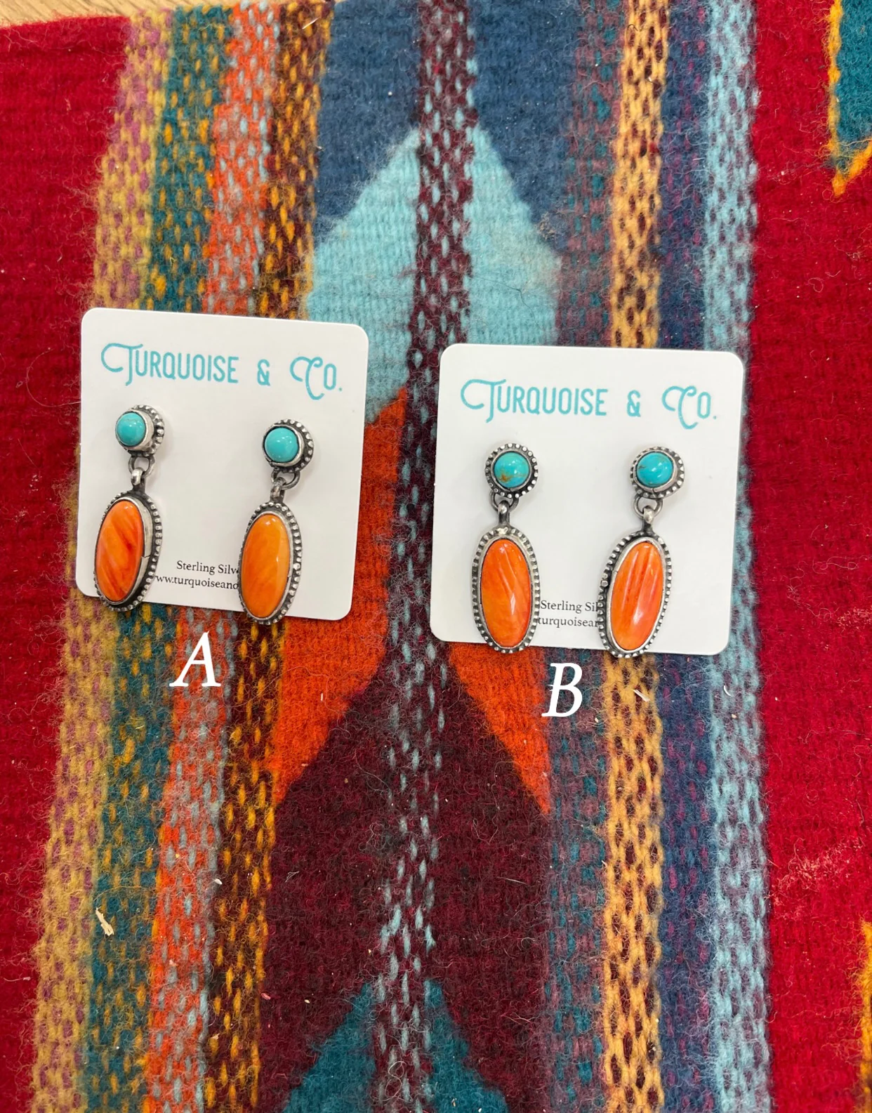 The Jens- Orange Spiny and Kingman Turquoise - Image 3