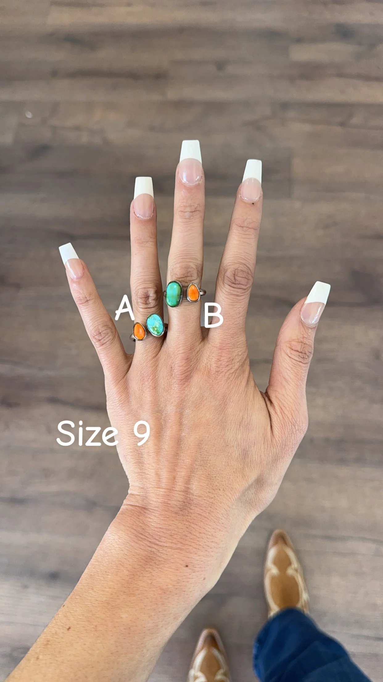 The Marigold- Orange Spiny & Sonoran Turquoise - Image 7
