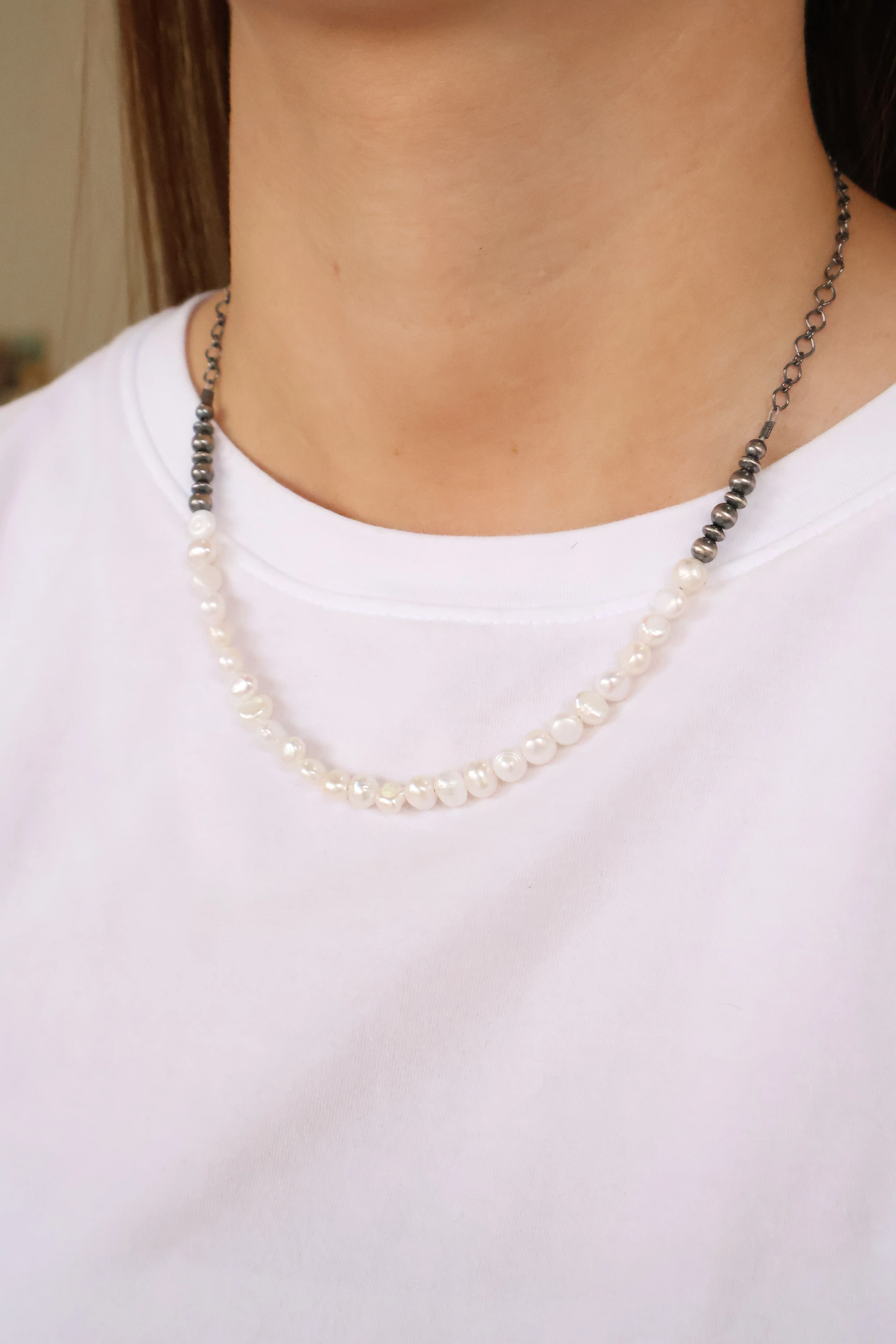 The Sienna- Fresh Water Pearl (19") - Image 2