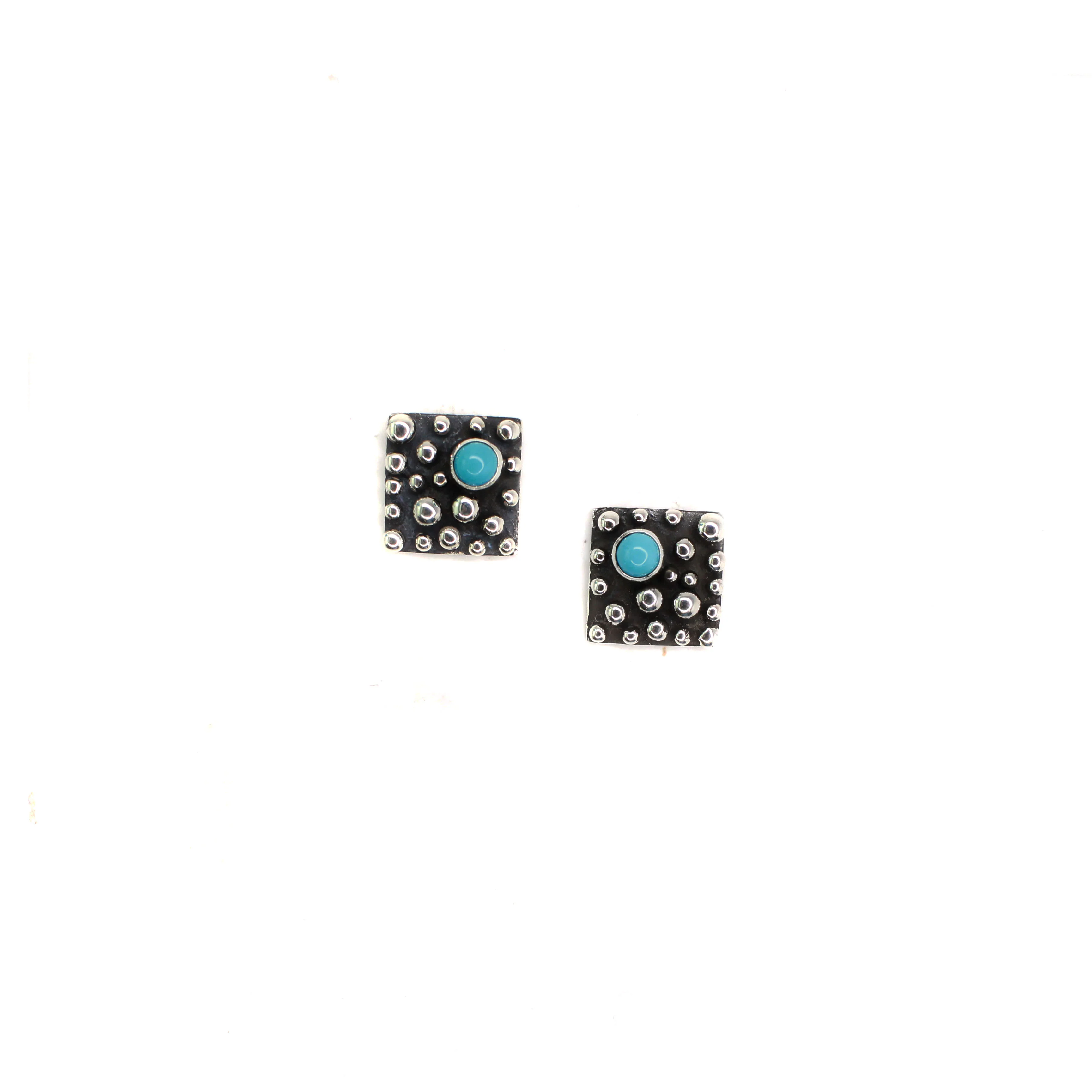 The Simones Post - Turquoise