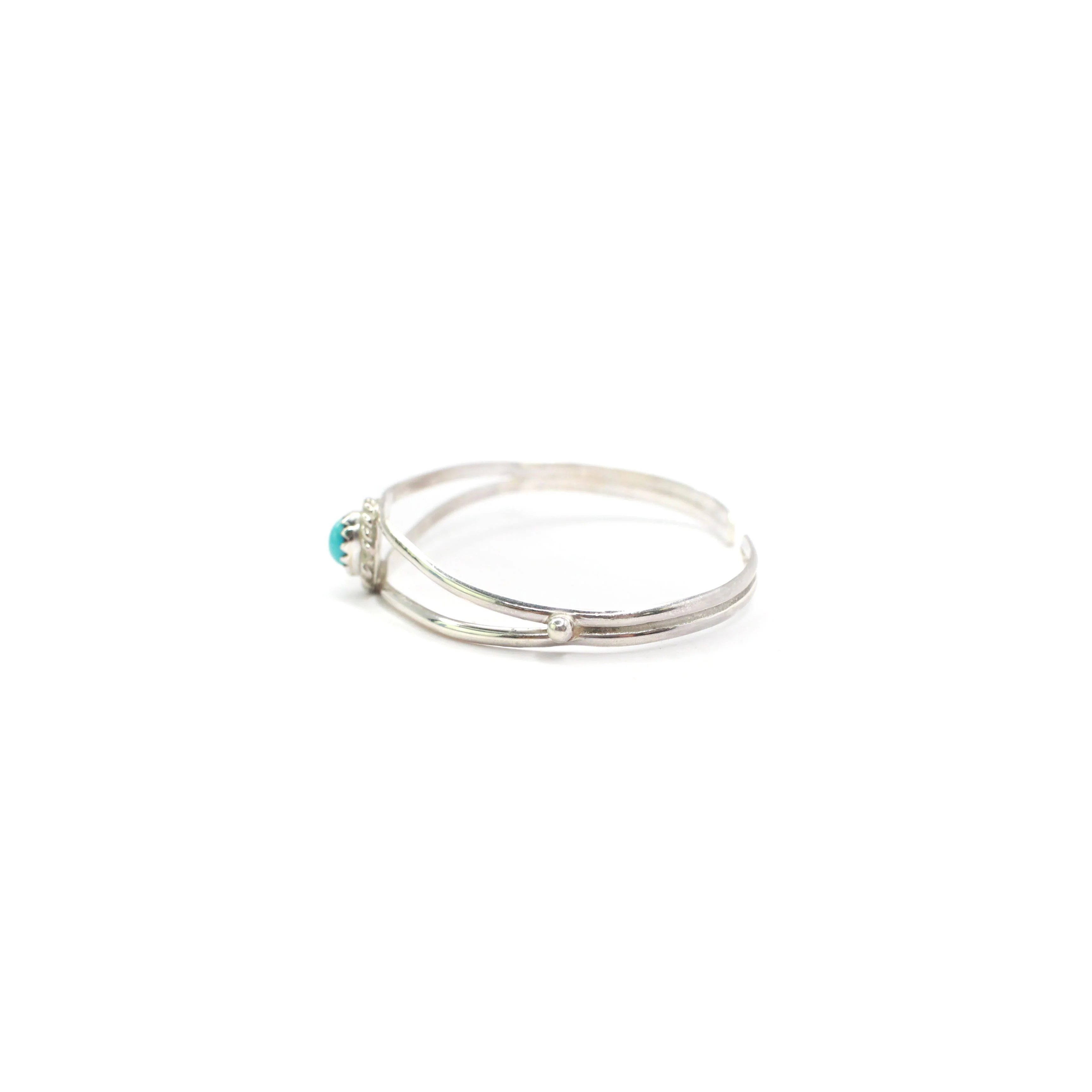 The Sutton Baby Cuff - Turquoise - Image 2